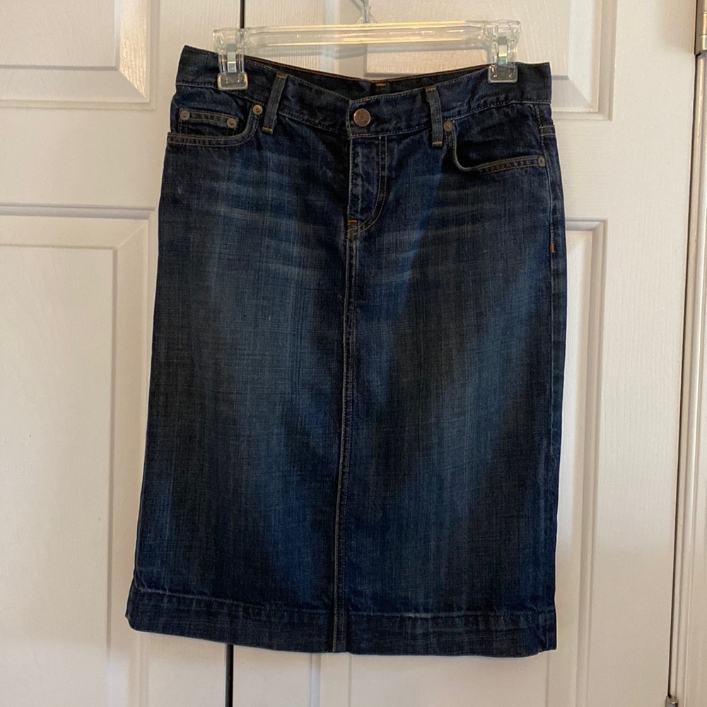 Jean skirt